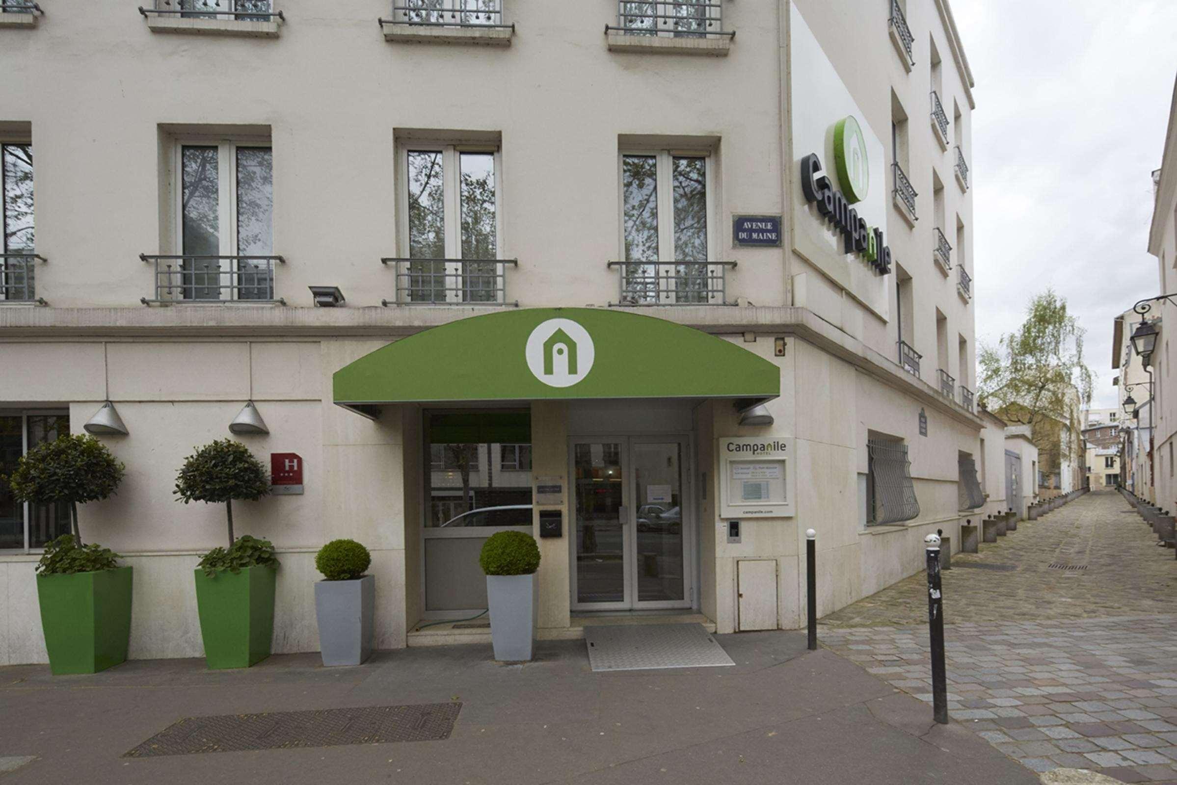 Hotel Campanile Paris 14 - Maine Montparnasse Zewnętrze zdjęcie